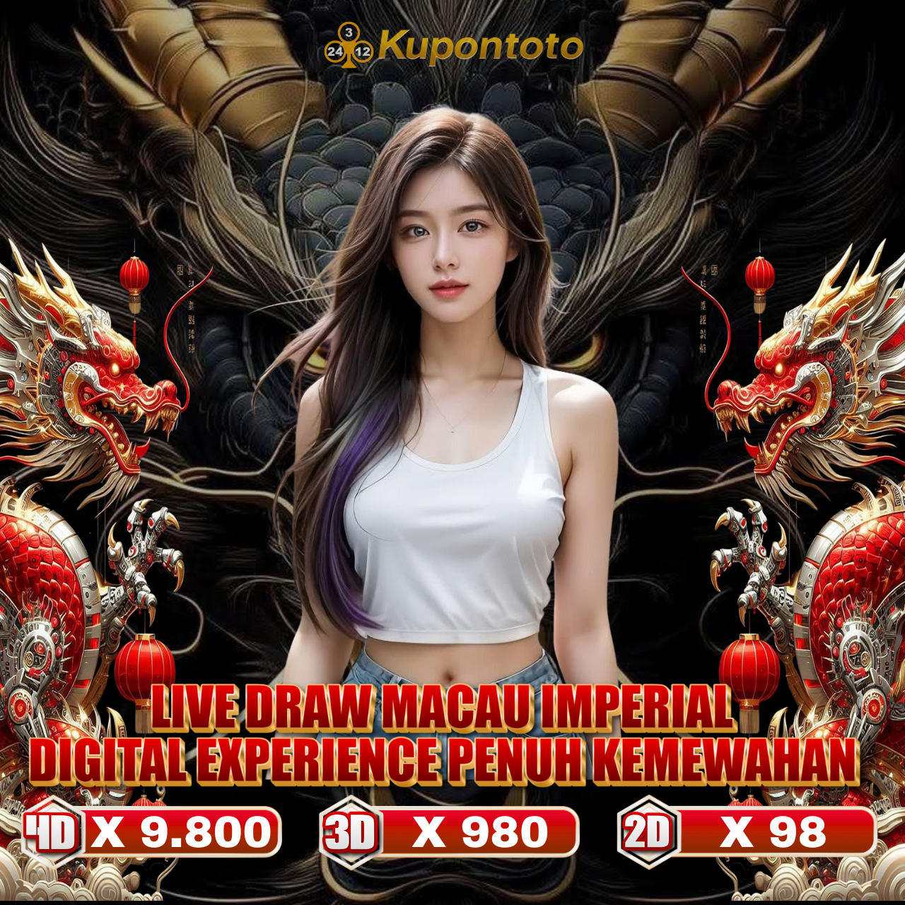 KUPONTOTO 🤘🏻 Live Draw Macau Imperial Digital Experience Penuh Kemewahan